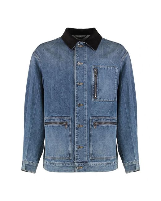 Dolce & Gabbana Denim Jacket in het Blue