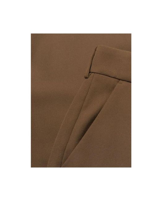 Trousers > slim-fit trousers Balmain en coloris Brown