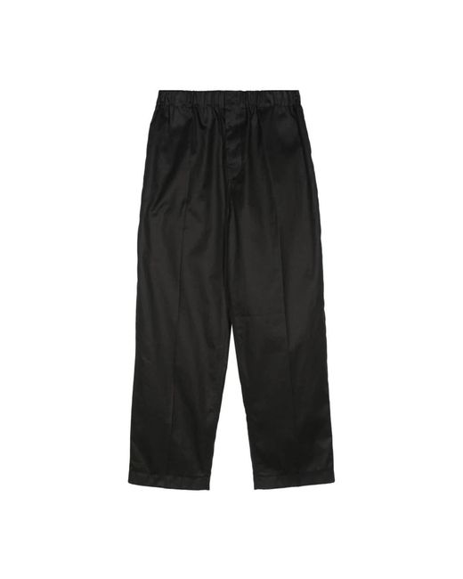 Trousers > straight trousers Sofie D'Hoore en coloris Black