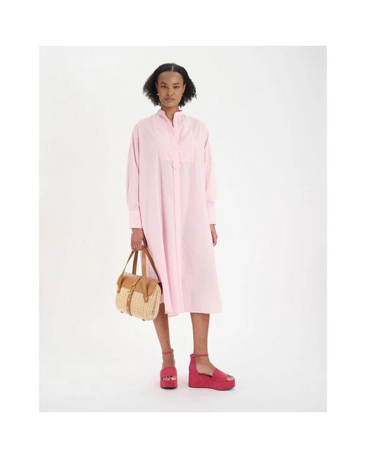 Shirt Dresses di Ines De La Fressange Paris in Pink
