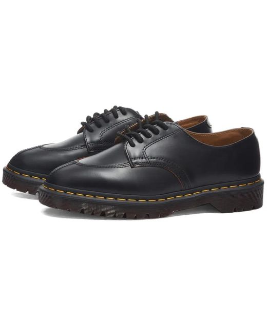 2046 chaussure à 5 yeux noirs vintage lisse Dr. Martens pour homme en coloris Black