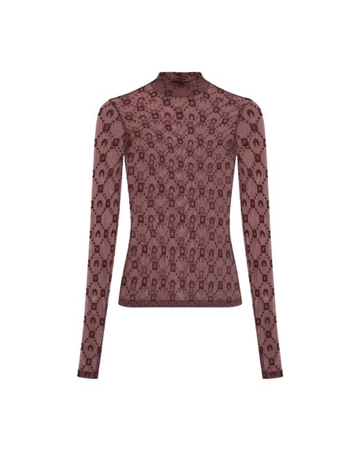 Long Sleeve Tops di MARINE SERRE in Red