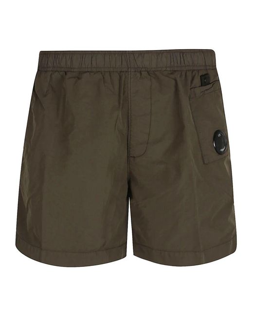 C P Company Green Beachwear for men