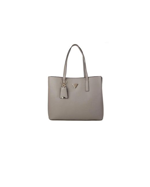 Guess Gray Tote Bags