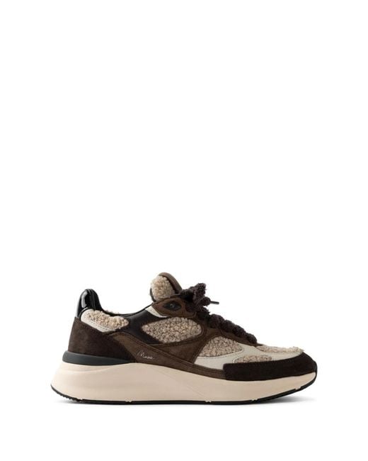 Date Brown Hill Low Suede