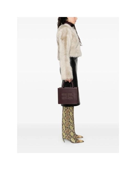 Handbags di Elisabetta Franchi in Brown
