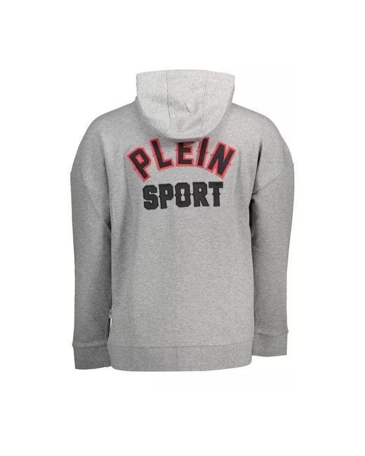 Philipp Plein Gray Zip-Throughs for men