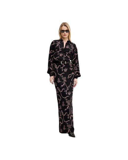 Moschino Maxi Jurken in het Black