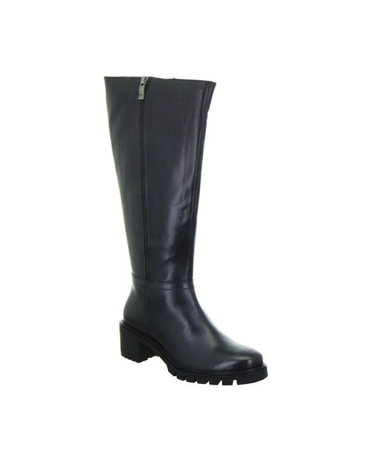 Ara Black High Boots