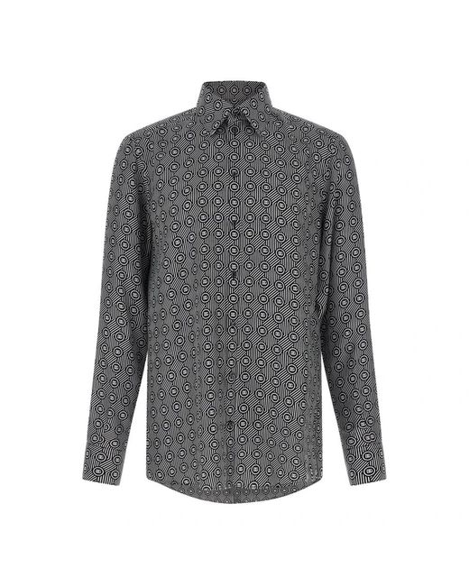 Dolce & Gabbana Gray Casual Shirts for men