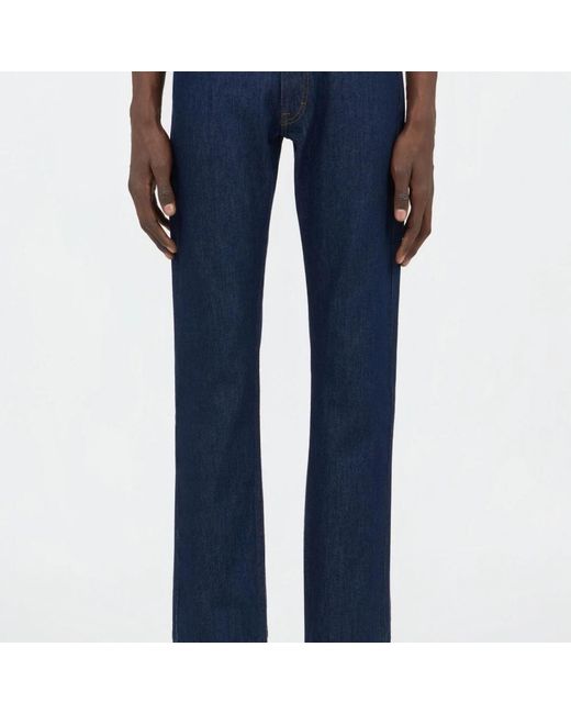 Roberto Cavalli Blue Straight Fit Jeans for men