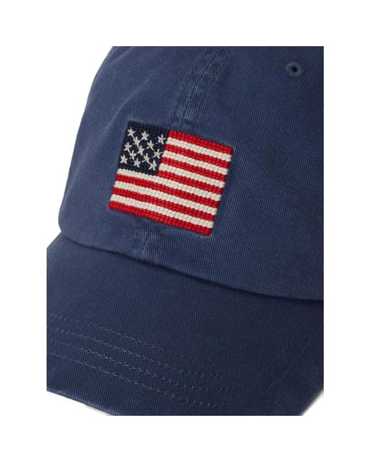 Polo Ralph Lauren Blue Caps for men