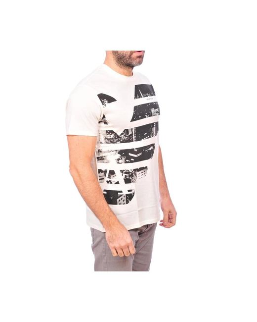 Armani Jeans White T-Shirts for men