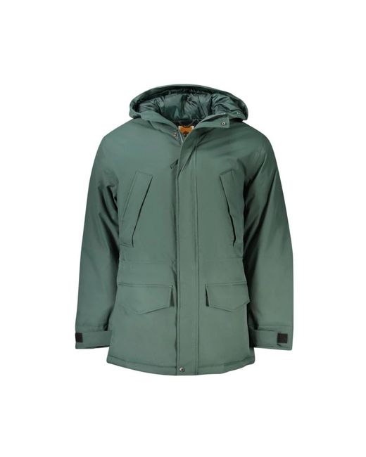 Timberland Green Winter Jackets for men