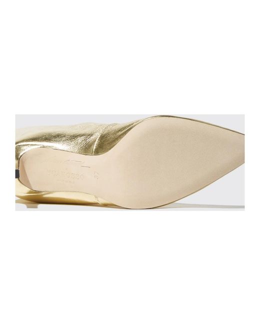 Scarosso White High Boots