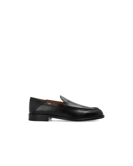 Tod's Black Loafers