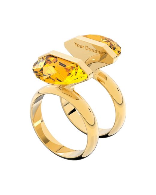 Swarovski Metallic Rings