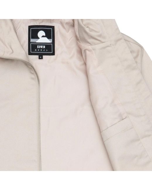 Edwin Jassen ,Wit ,Polyester Polyester Jassen En Blazers in het Natural voor heren