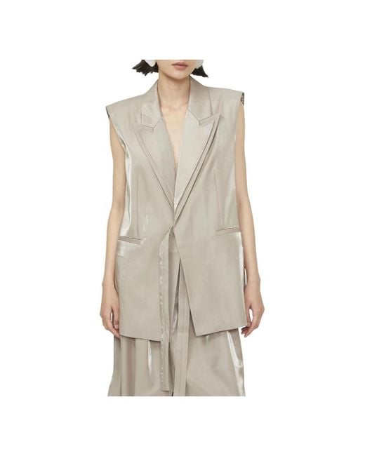 Isabelle Blanche Natural Waistcoats