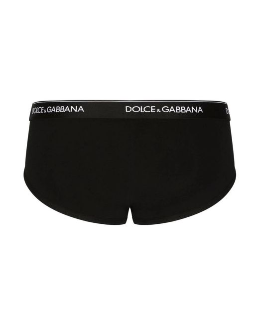 Dolce & Gabbana Black Bottoms for men
