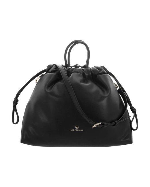 Michael Kors Black Bucket Bags