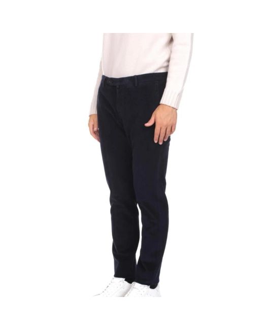 BRIGLIA Black Chinos for men