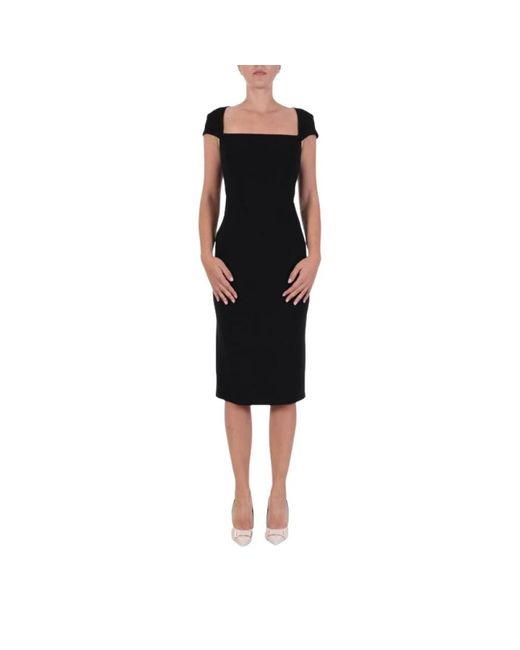 Pinko Black Midi Dresses