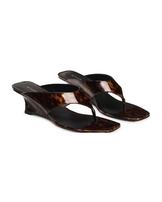 Stuart Weitzman Black Wedges