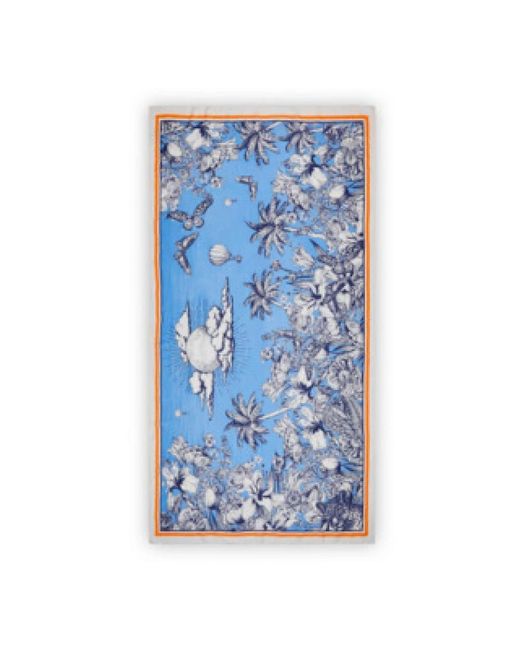 Codello Elegante Sjaal Voor Vrouwen in het Blue