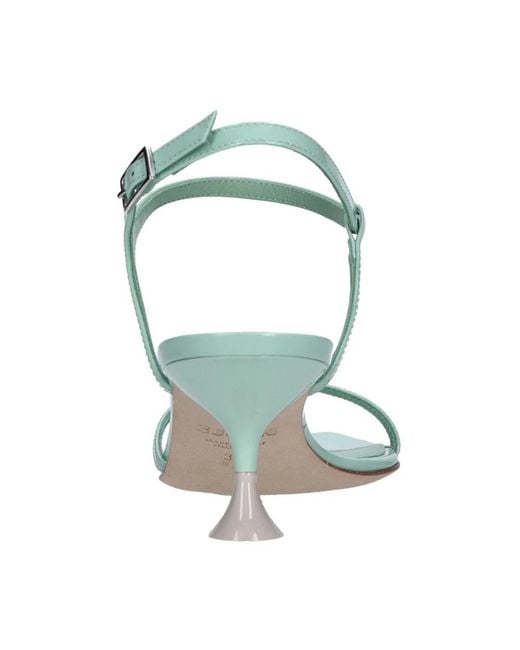 3Juin Blue High Heel Sandals