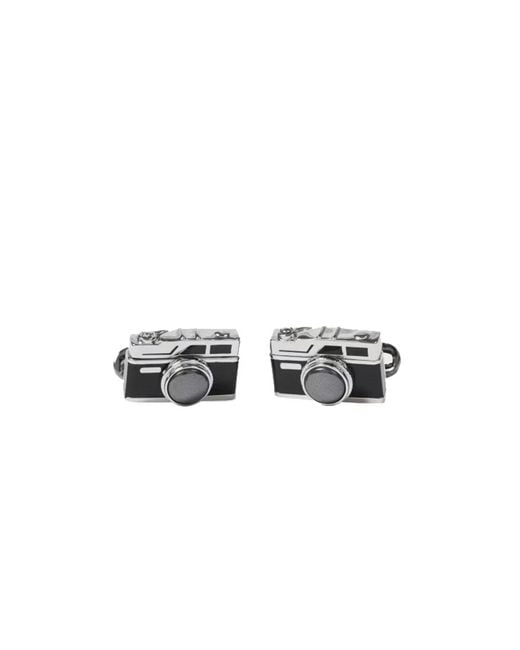 Paul Smith Black Clips Bars for men