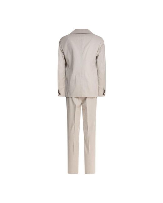 Incotex Single Breasted Suits in het White voor heren