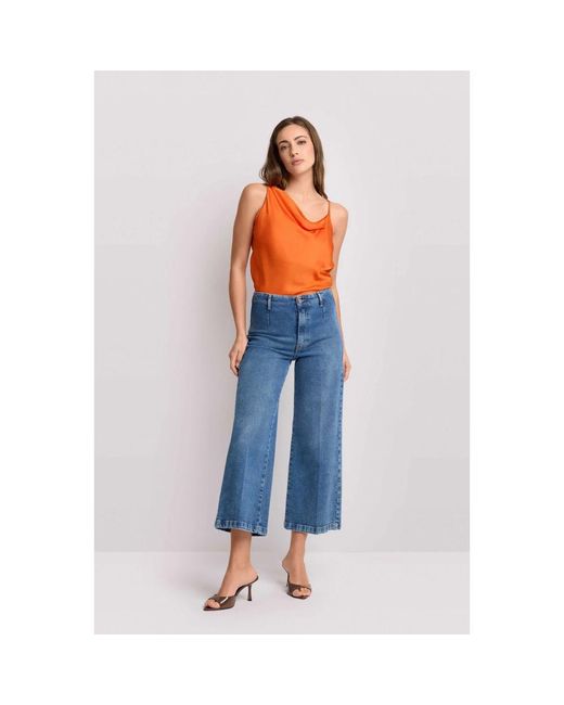 Kocca Blue Cropped Jeans