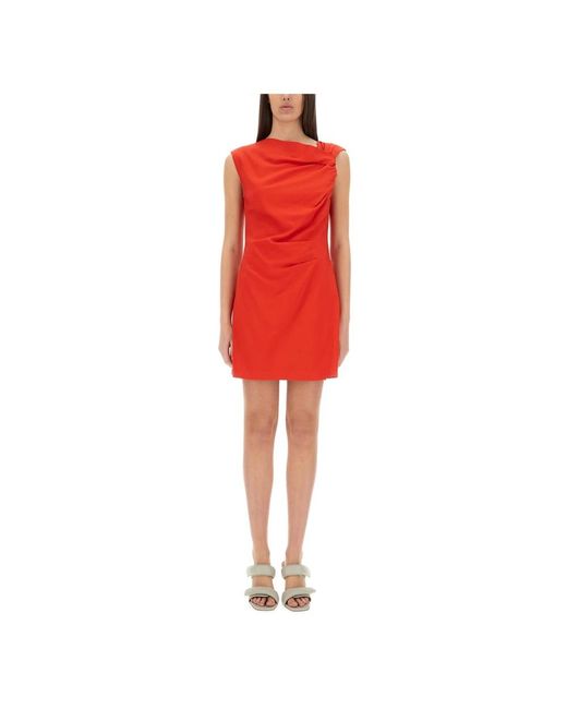 MSGM Abito Dress in het Red