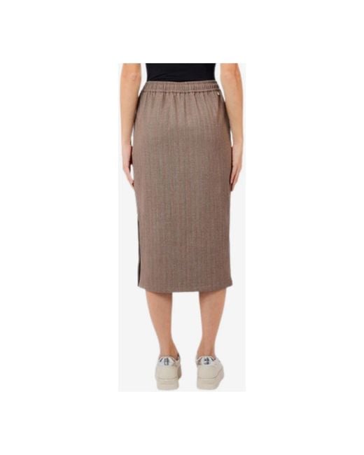 Liu Jo Gray Midi Skirts