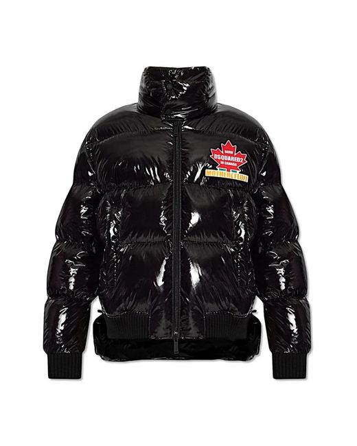 DSquared² Stijlvolle Jas Voor Mannen in het Black voor heren