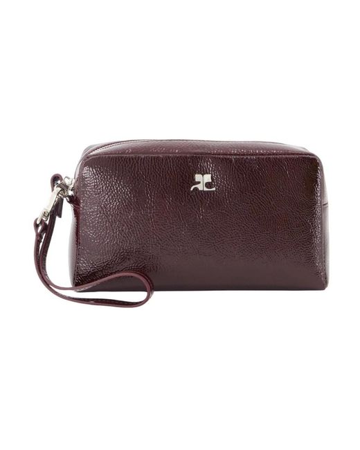 Courreges Purple Toilet Bags