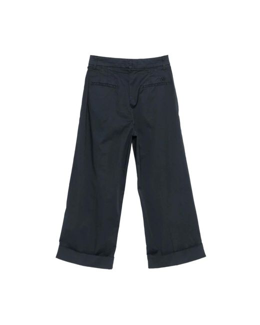 Peuterey Blue Wide Trousers