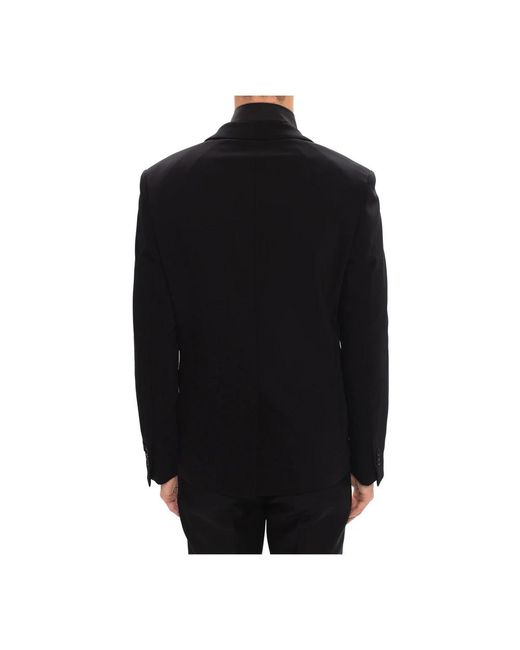 Fendi Logo blazer in schwarz in Black für Herren