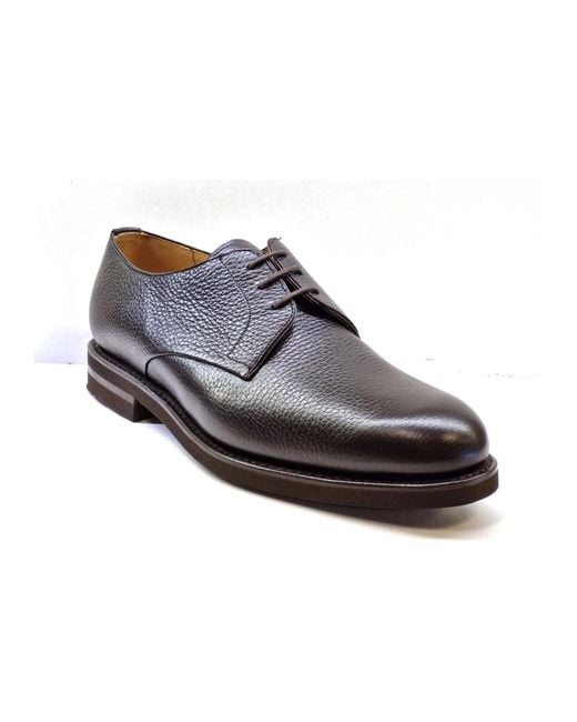 BERWICK  1707 Black Dress Shoes for men