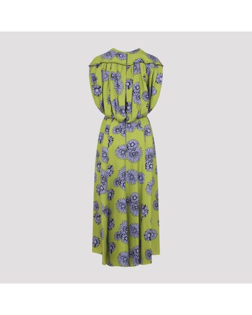 Lanvin Green Midi Dresses