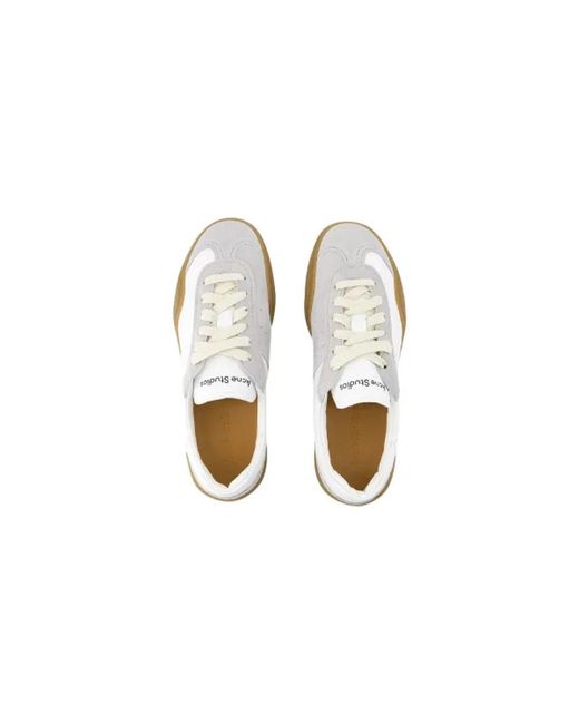 Shoes > sneakers Acne pour homme en coloris White