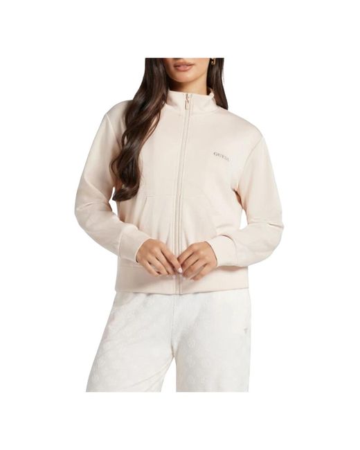 Zip-Throughs di Guess in White
