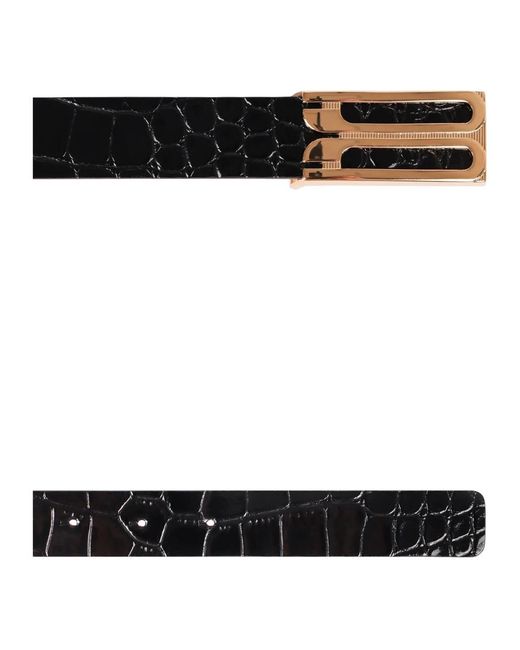 Victoria Beckham Black Belts