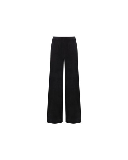 Liu Jo Wide Trousers in het Black