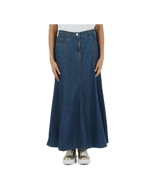 Marella Blue Denim Skirts