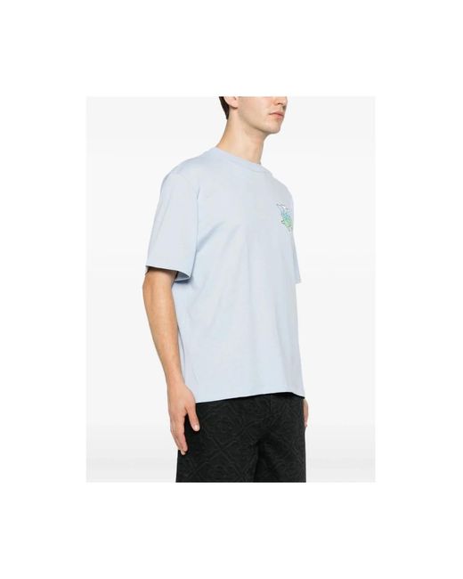Amiri Script Tee in Blue für Herren