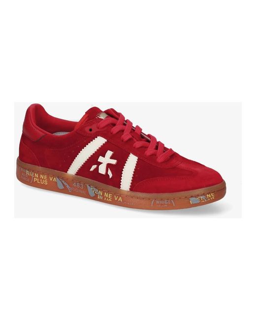 Premiata Red Sneakers