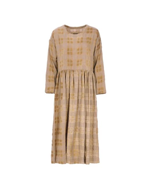 Midi Dresses Uma Wang de color Natural