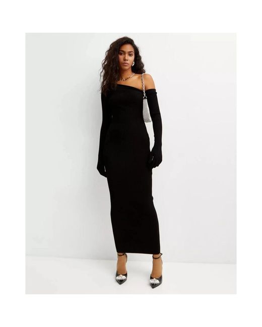 Jean Paul Gaultier Black Midi Dresses